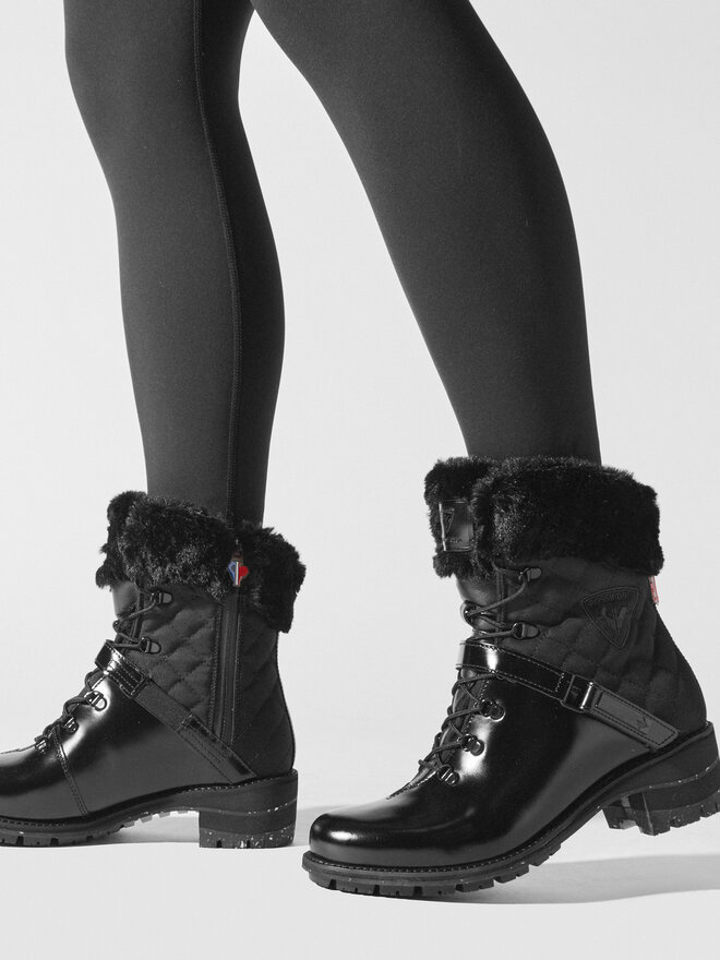 Rossignol Stiefeletten Rossignol 1907 Megeve RNIW010 Schwarz