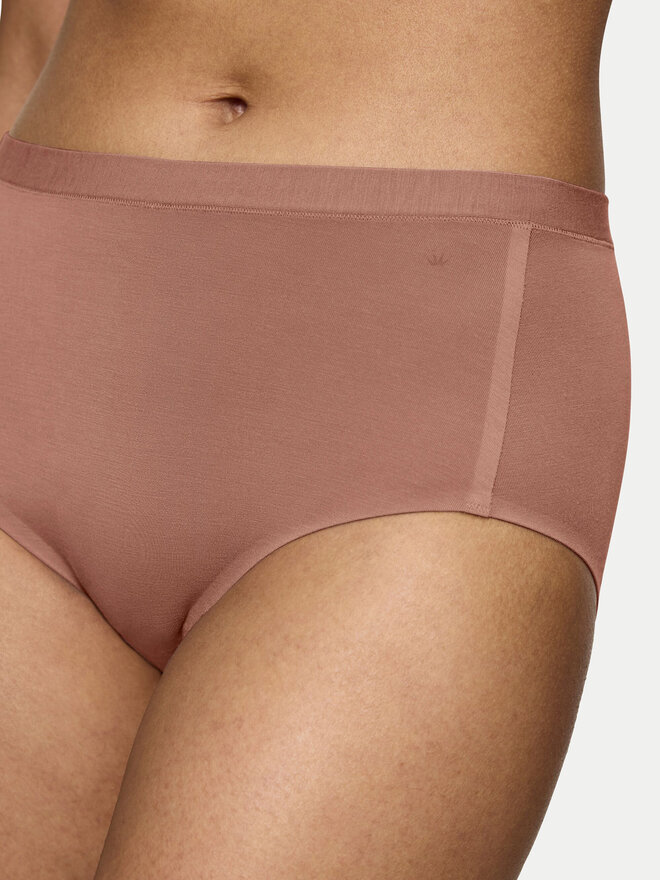 Triumph Triumph Klassischer Damenslip mit hoher Taille Smart Natural 10211539 Braun