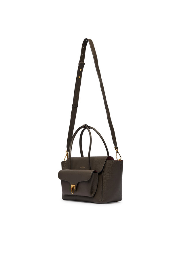 Coccinelle Handtasche Coccinelle T8A Coccinelledouble Beat E1 T8A 18 02 01 Khakifarben