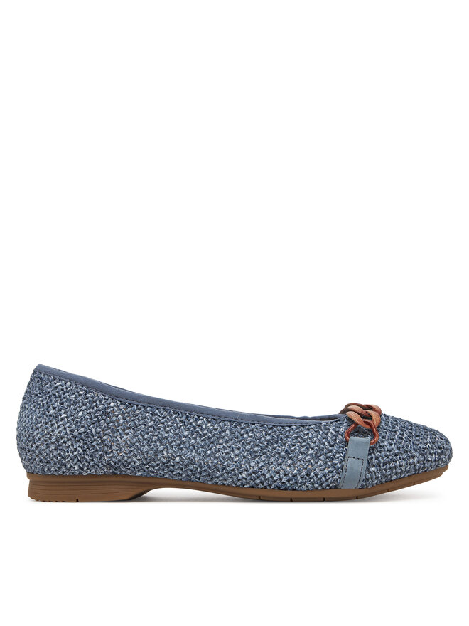 Jana Ballerinas Jana 8-22171-44 Dunkelblau