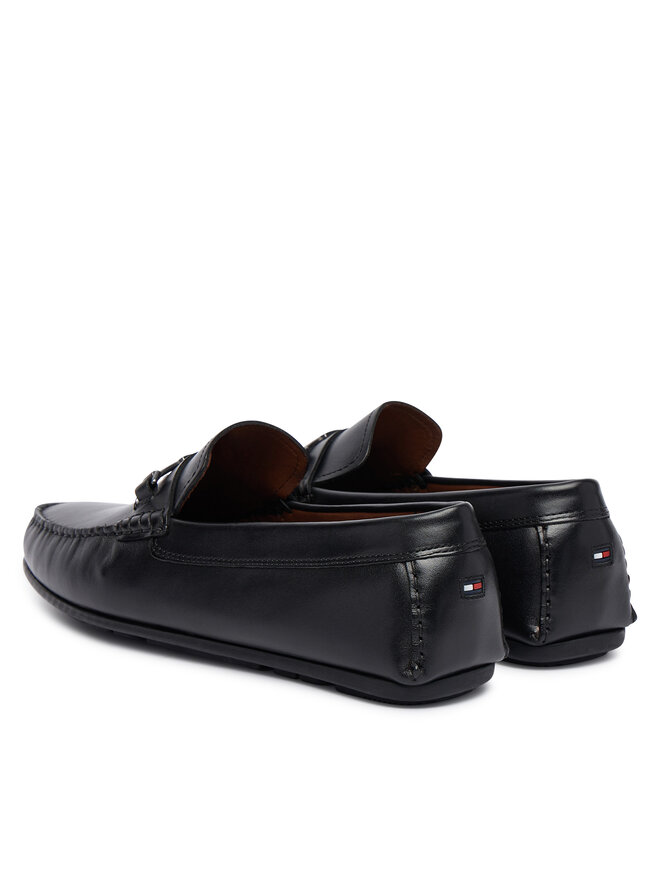 Tommy Hilfiger Mokassins Tommy Hilfiger Flag Lth Hardware Driver FM0FM06089 Schwarz