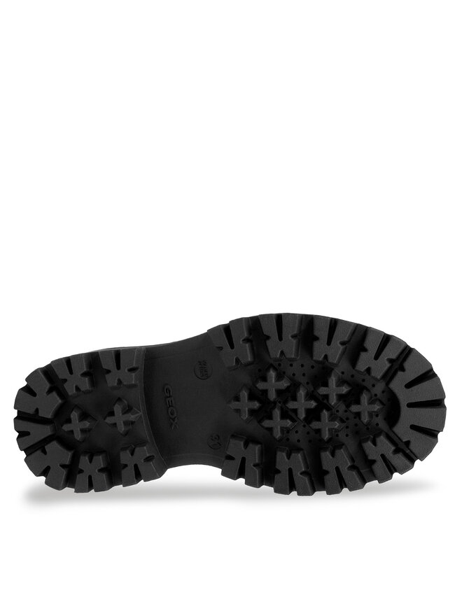 Geox Poltopánky Geox J Maquinnens Girl J46M6E 000BC C9999 M Čierna