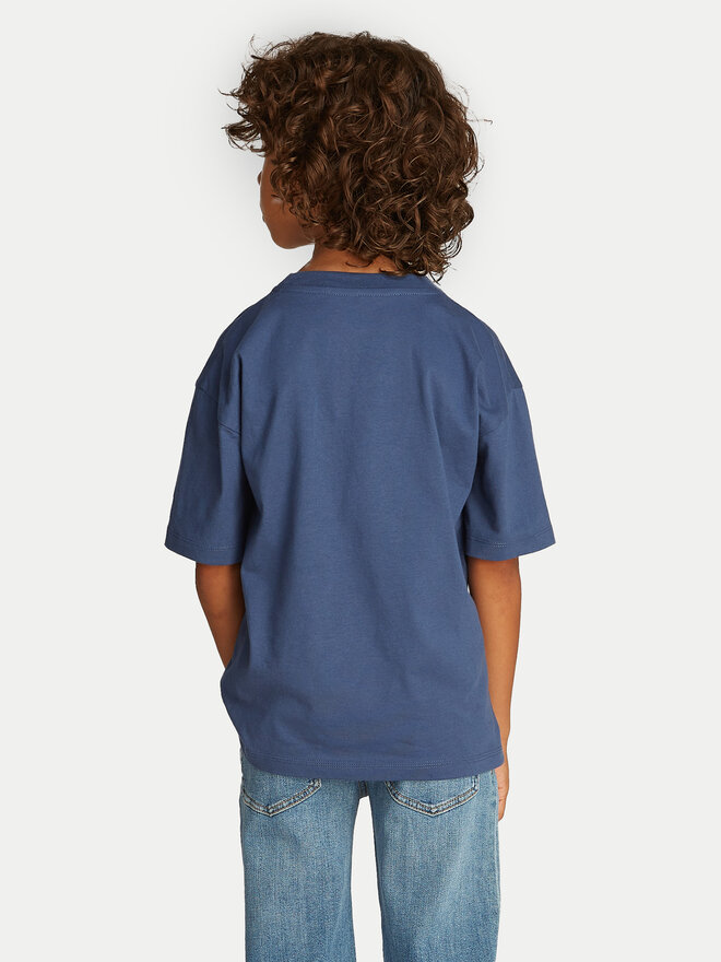 Calvin Klein Jeans Calvin Klein Jeans Póló Bold Graphic IB0IB02448 Kék Relaxed Fit