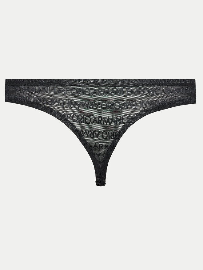 Emporio Armani Underwear Emporio Armani Underwear Σετ 2 τεμάχια στρίνγκ 163333 3F204 00020 Μαύρο
