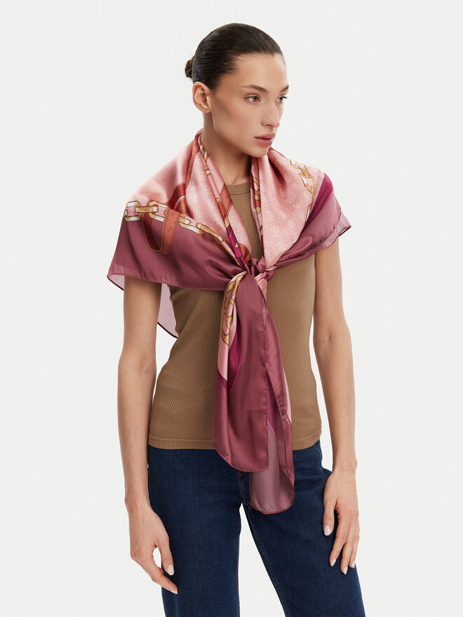 Guess Šál/Šatka Guess AW5301 SIL03 Ružová