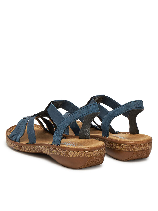 Rieker Sandalen Rieker 628G9-16 Dunkelblau