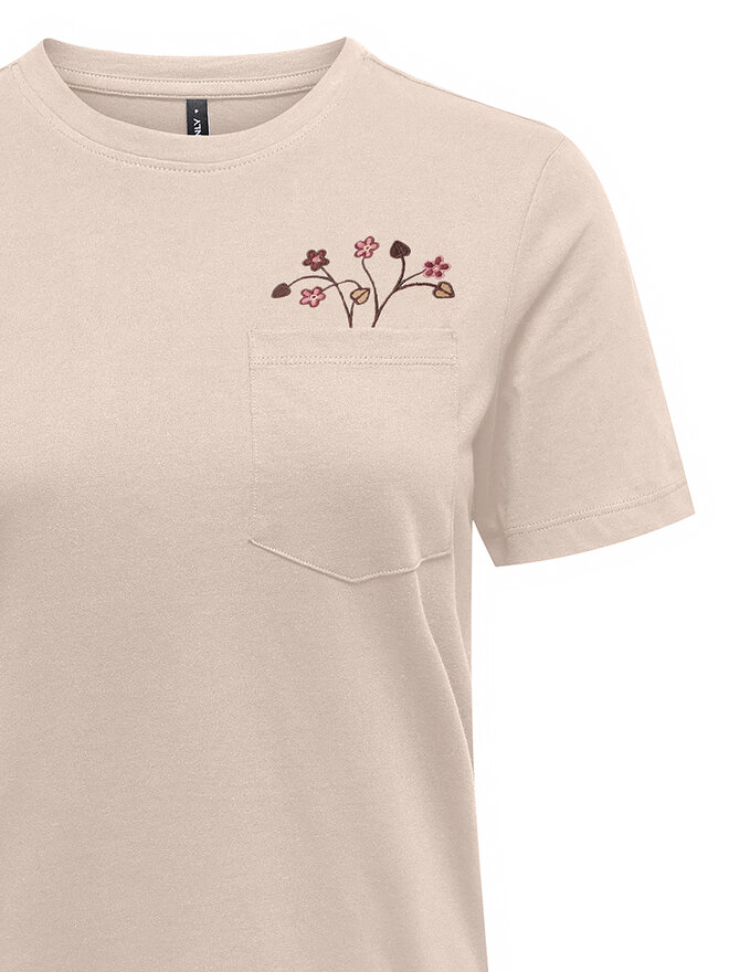 ONLY ONLY T-Shirt Polly 15317989 Ροζ Regular Fit