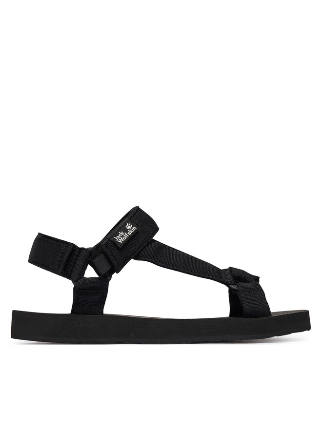 Jack Wolfskin Sandalen Jack Wolfskin Taiga A65621 Schwarz
