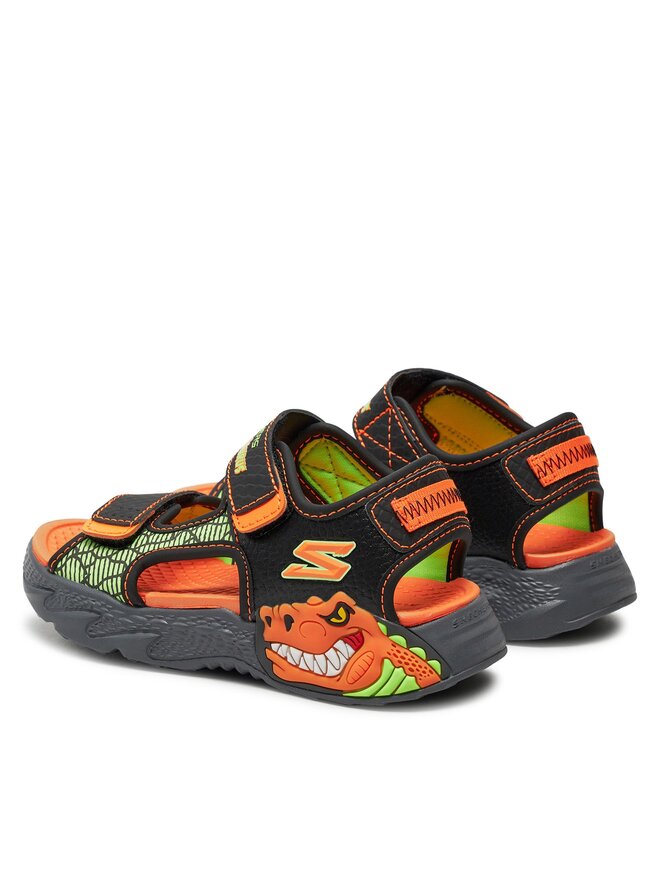 Skechers Szandál Skechers Creature-Splash- 400614L/BKOR Fekete