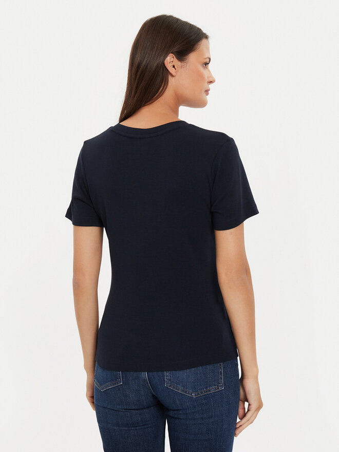 Tommy Hilfiger Tommy Hilfiger Marškinėliai New Cody WW0WW40584 Tamsiai mėlyna Slim Fit