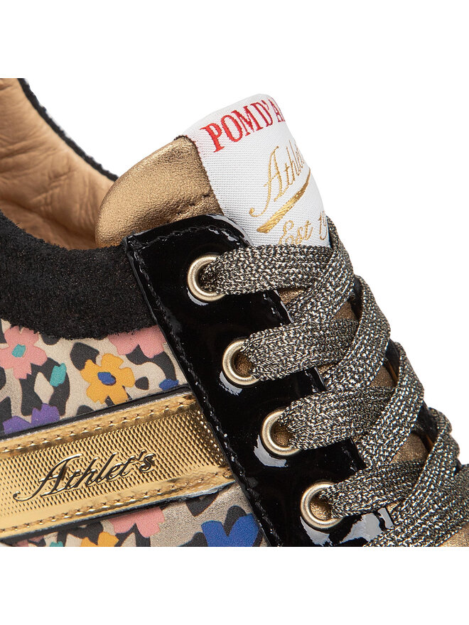 Sneakers Pom d'Api Print Animal Fl N1SECR0406 S Negru | epantofi.ro