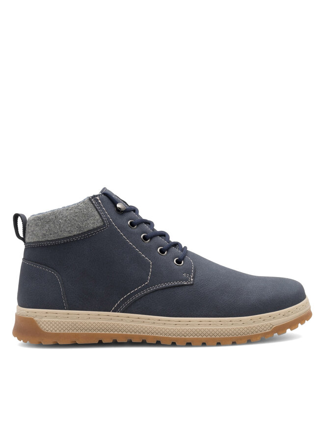 Lanetti Botines planos Lanetti MYL8293-23 Azul marino