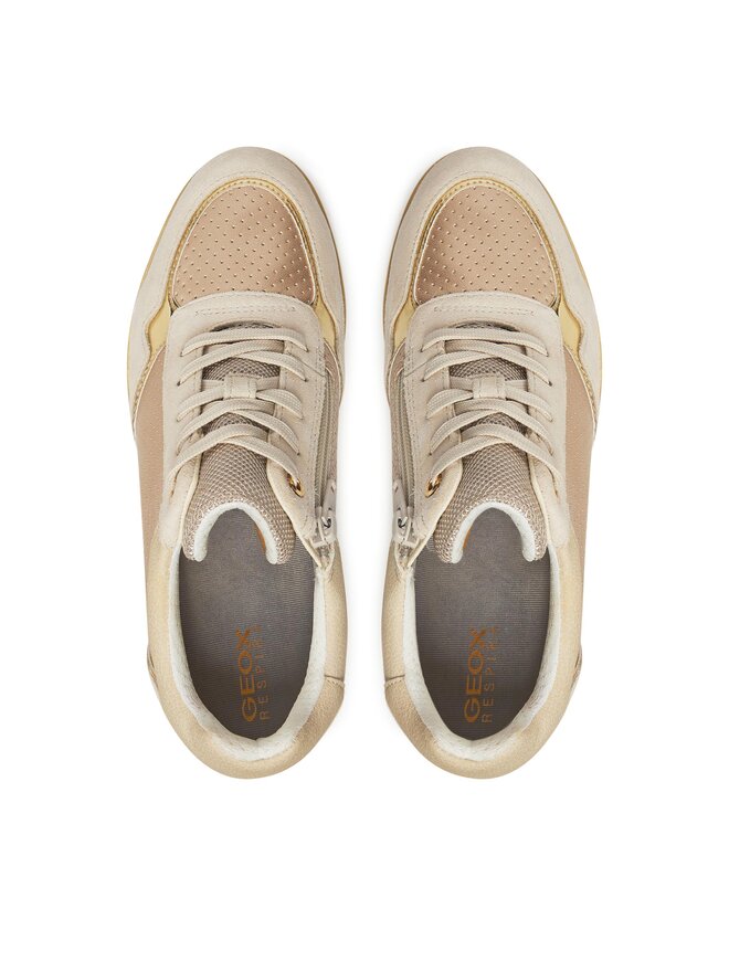 Geox Sneakersy Geox D Ilde D25RAA 0AJ22 CB55V Beżowy