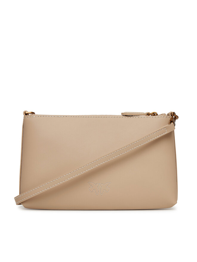 PINKO Handtasche PINKO Flat Horizontal Mini PE 25 PCPL 104277 A2AN Beige