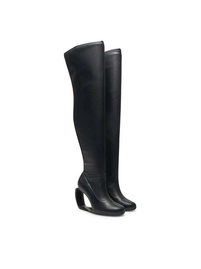 United Nude Mušketýrky United Nude Mobius Long Boot Hi II 10751849177 Černá