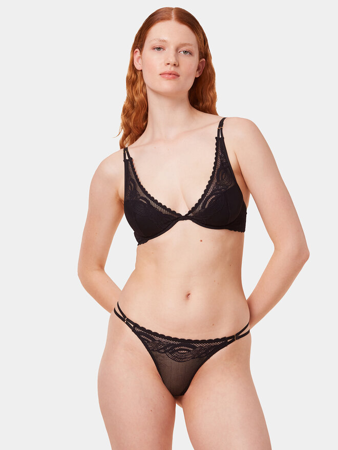 Triumph Triumph Стрінги Hypnotic Spotlight String 10215981 Чорний