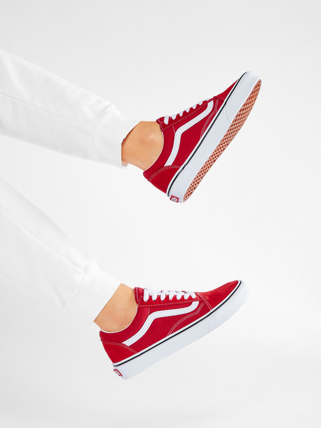 Vans Tenisówki Vans Old Skool VN0A4BV5JV61 Czerwony