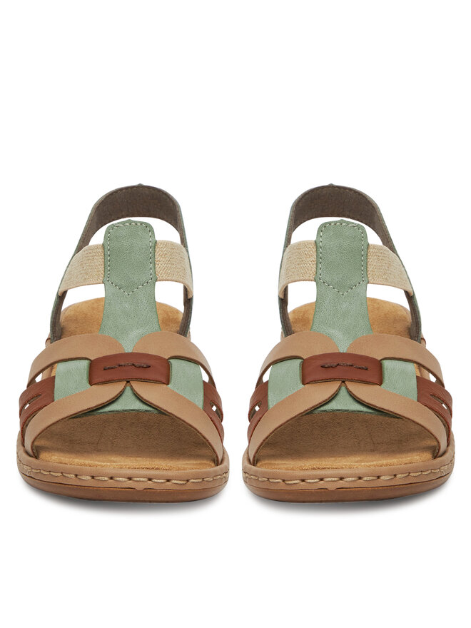 Rieker Sandalen Rieker 65918-52 Grün