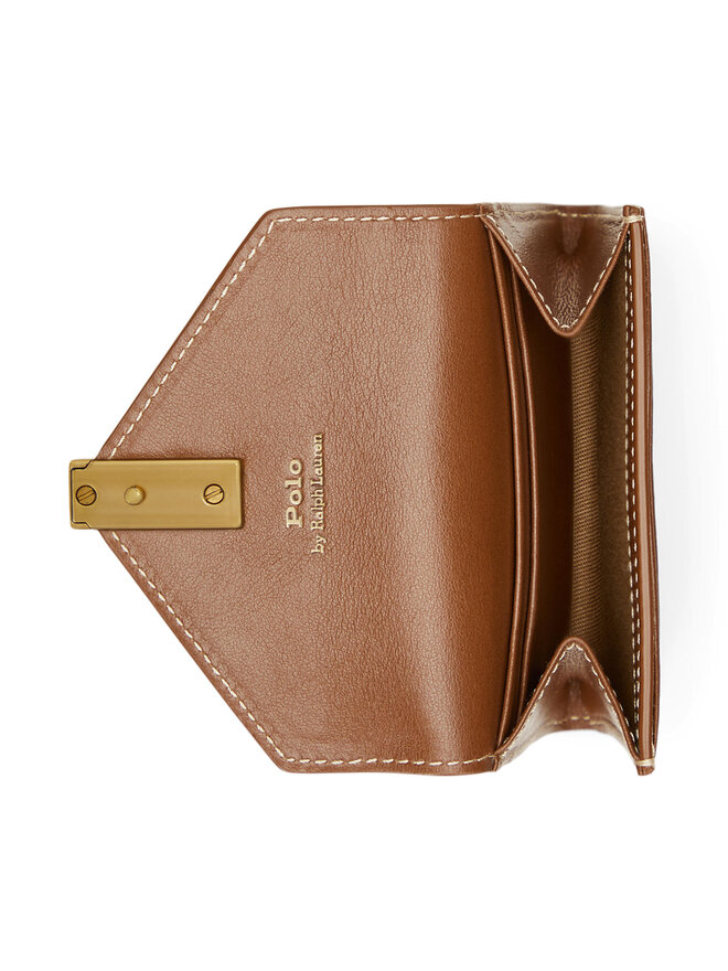 Polo Ralph Lauren Kleine Damen Geldbörse Polo Ralph Lauren 427886734008 Braun