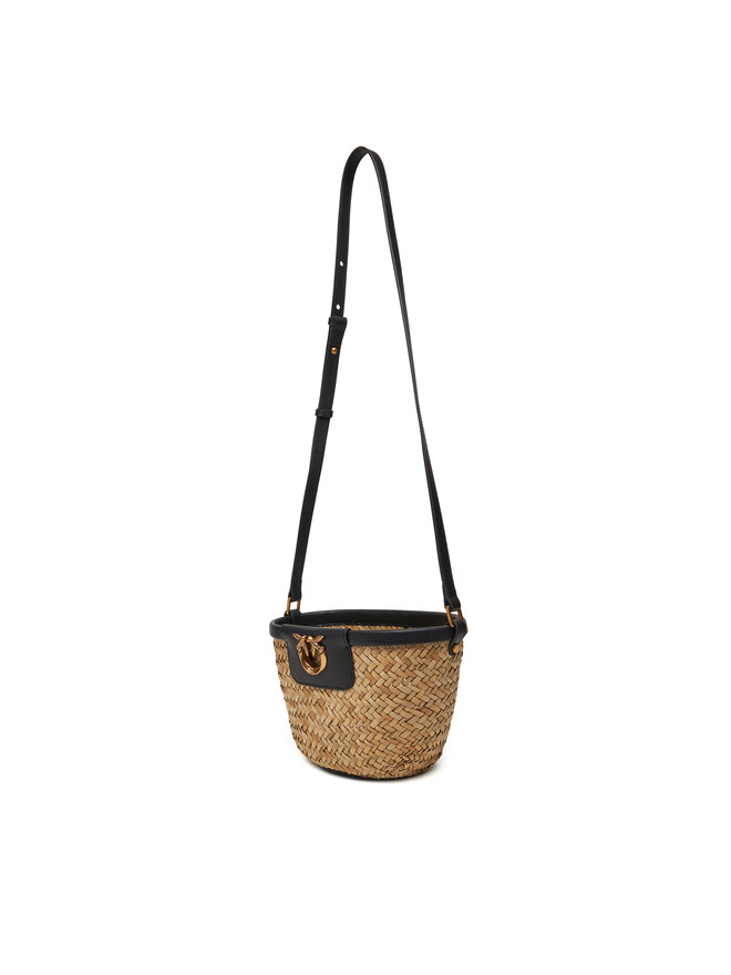 PINKO Handtasche PINKO Love Summer Bucket PE 25 PLTT 103325 A1RL Beige