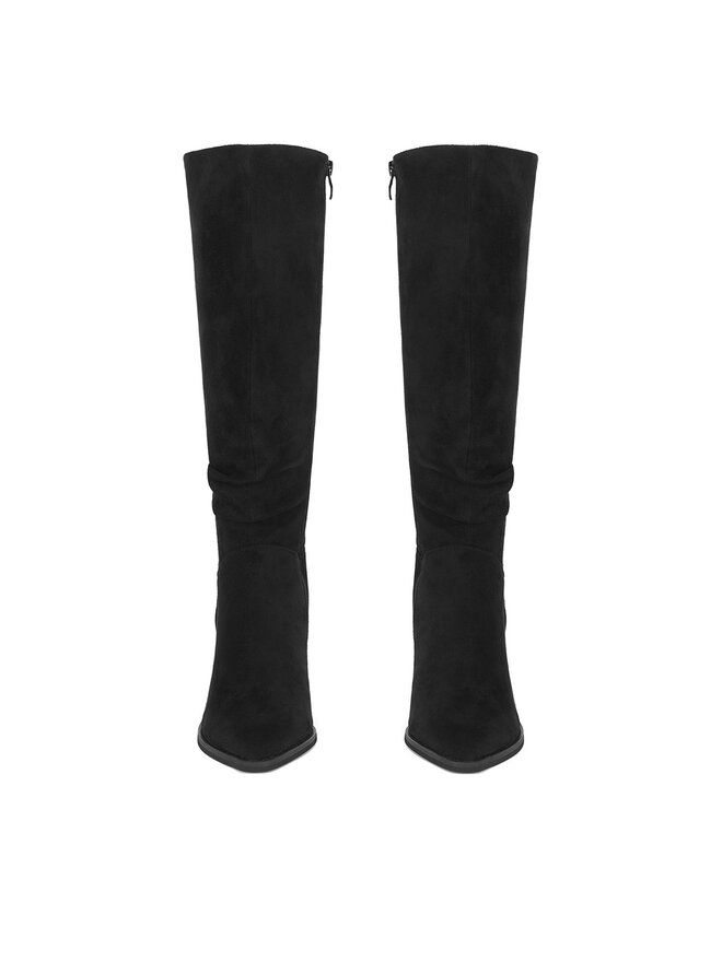 DeeZee Kozačky DeeZee WS22367-02 Černá
