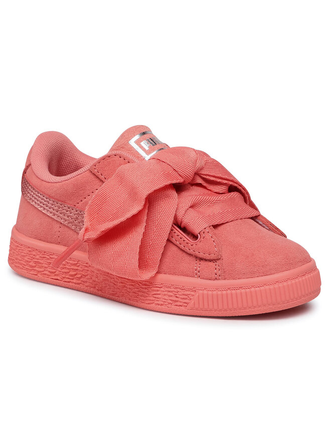 Puma suede heart niña deals
