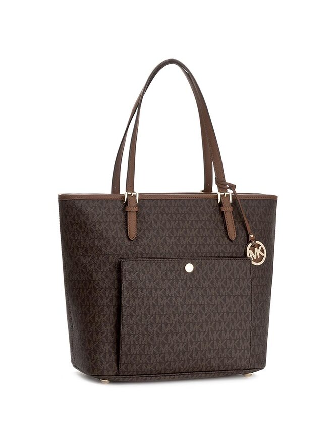 Borsetta Michael Kors Jet Set Item 30S7GTTT7B Marrone escarpe