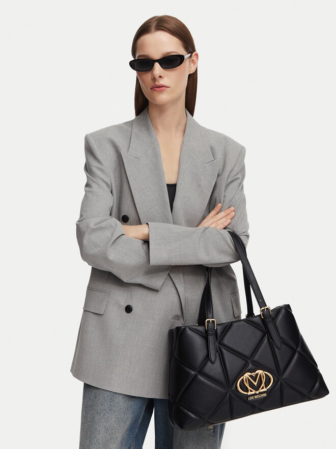 LOVE MOSCHINO Handtasche LOVE MOSCHINO JC4033PP1PLC0000 Schwarz