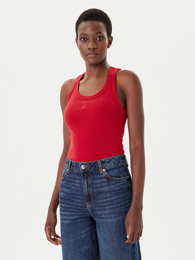 HUGO HUGO Top Datamia 50514489 Rojo Slim Fit