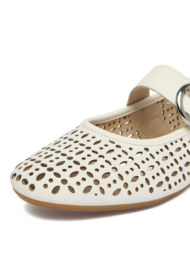 Remonte Ballerinas Remonte CEO-D0K16-80 Weiß