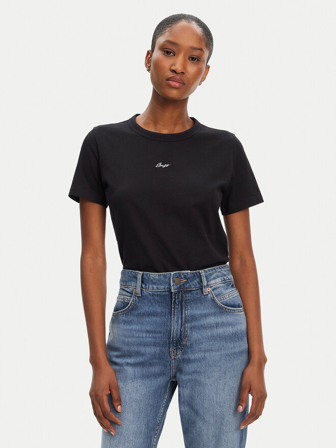 BOSS BOSS Camiseta C_Elogo_5 50547547 Negro Slim Fit