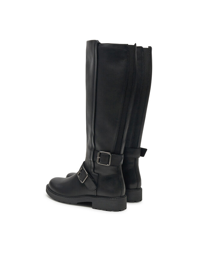 Clarks Kozaki Clarks Orinoco 2 Tall 26179096 Czarny