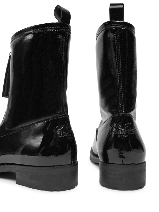 Karl Lagerfeld Kids Īsie zābaki Karl Lagerfeld Kids Z30305 S Melns
