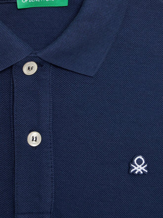 United Colors Of Benetton United Colors Of Benetton Poloshirt 3089C300Q Dunkelblau Regular Fit