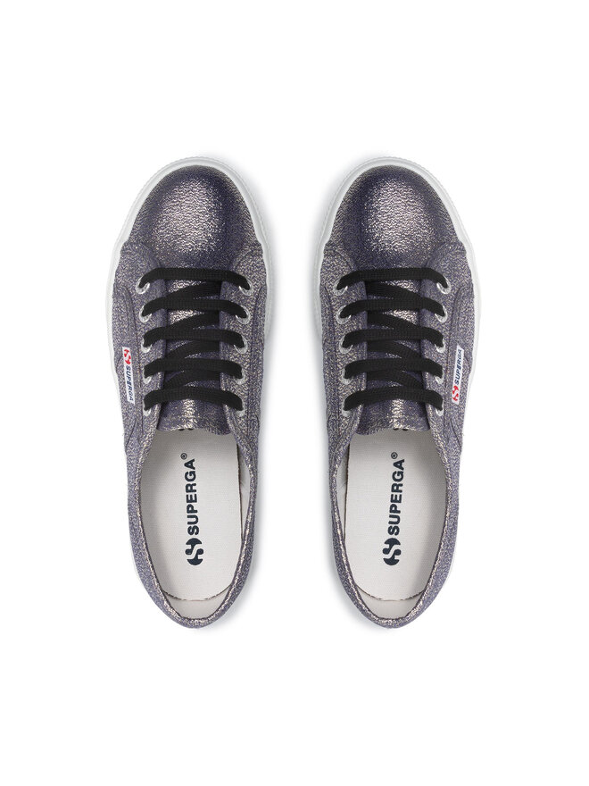 Zapatillas de tenis Superga 2730 Lame S2116UW Plata zapatos.es