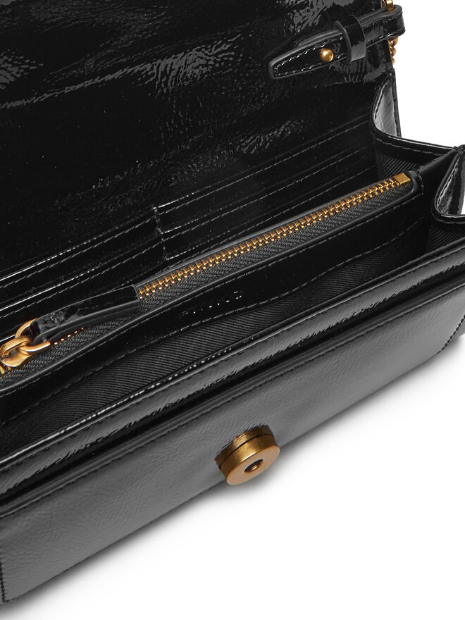 PINKO Tasche PINKO Love One Wallet C AI 23-24 PCPL 100062 A10I Schwarz