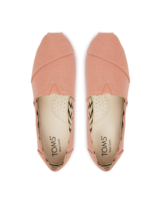 Toms Туфлі Toms Alpargata Classic 10023032 Рожевий