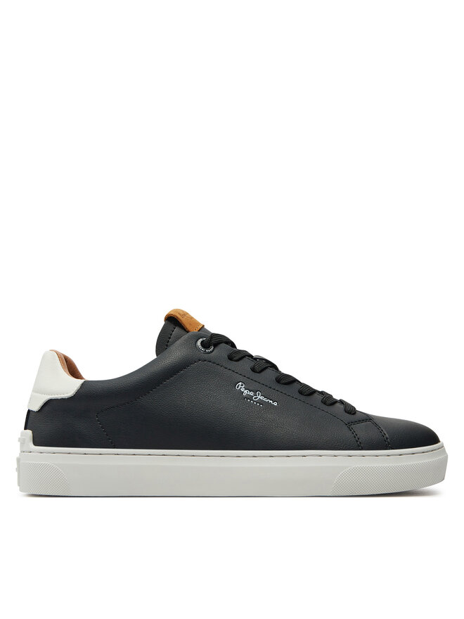 Pepe Jeans Sneakersy Pepe Jeans Camden Club M PMS00020 Čierna