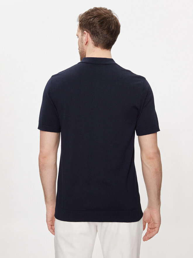 Selected Homme Selected Homme Pólóing Berg 16092437 Sötétkék Regular Fit