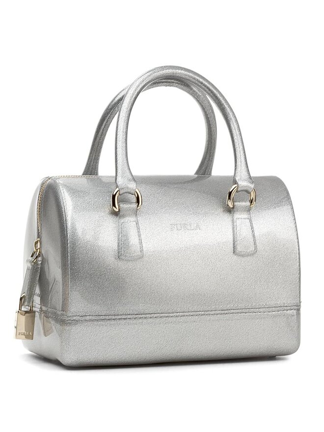 Furla Handtasche Furla Candy 758513 B BAS8 GGL Silberfarben