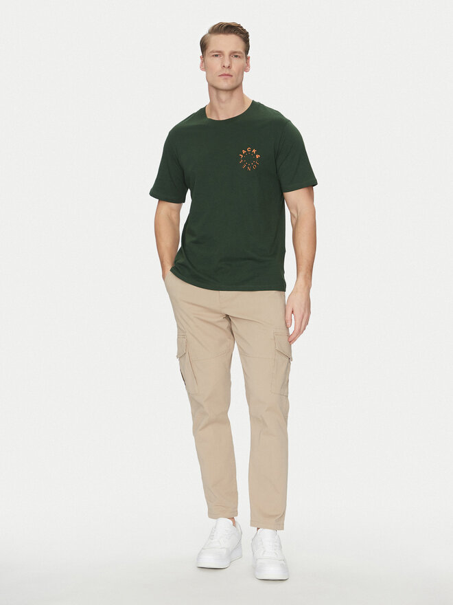 Jack&Jones Jack&Jones 3 db póló Warrior 12249258 Színes Regular Fit