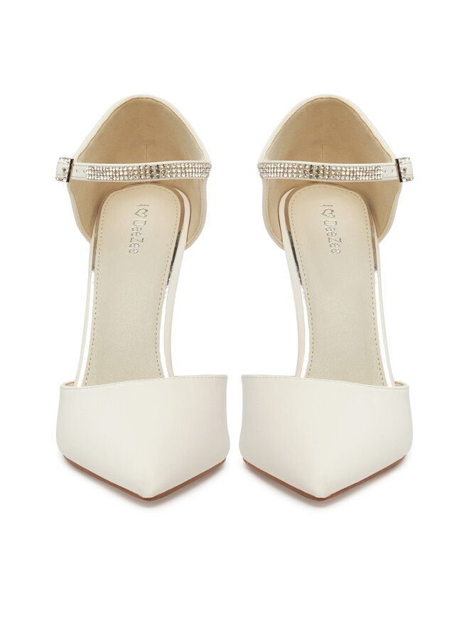 DeeZee Pantofi cu toc subțire DeeZee AJ-97503-3 Écru