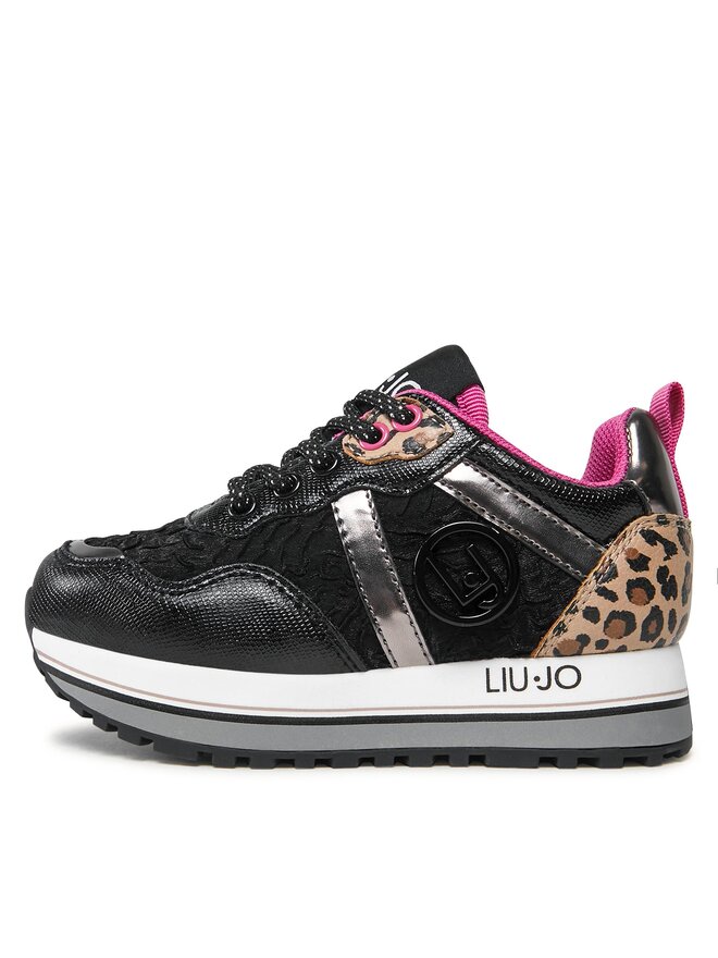 Liu Jo Сникърси Liu Jo Maxi Wonder 604 4F3301 TX347 M Черен