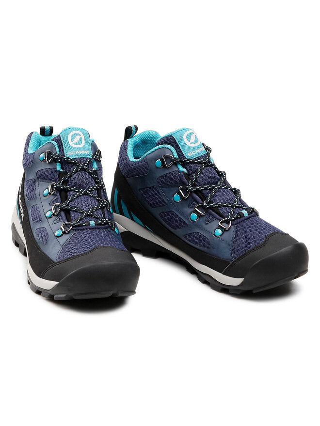 Scarpa Trekkingschuhe Scarpa Neutron Mid Kid Gtx GORE-TEX 30501-203 Dunkelblau