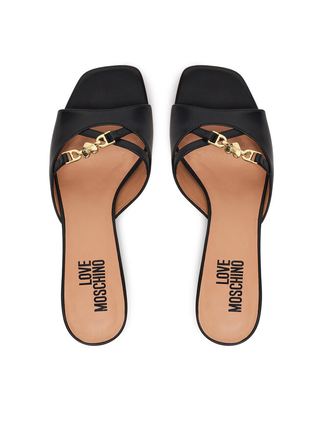 LOVE MOSCHINO Pantoletten LOVE MOSCHINO JA28105G1OIE0000 Schwarz
