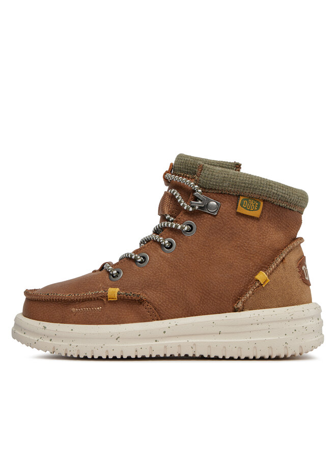Hey Dude Botines planos Hey Dude Bradley Boot Youth 40269-267 Marrón