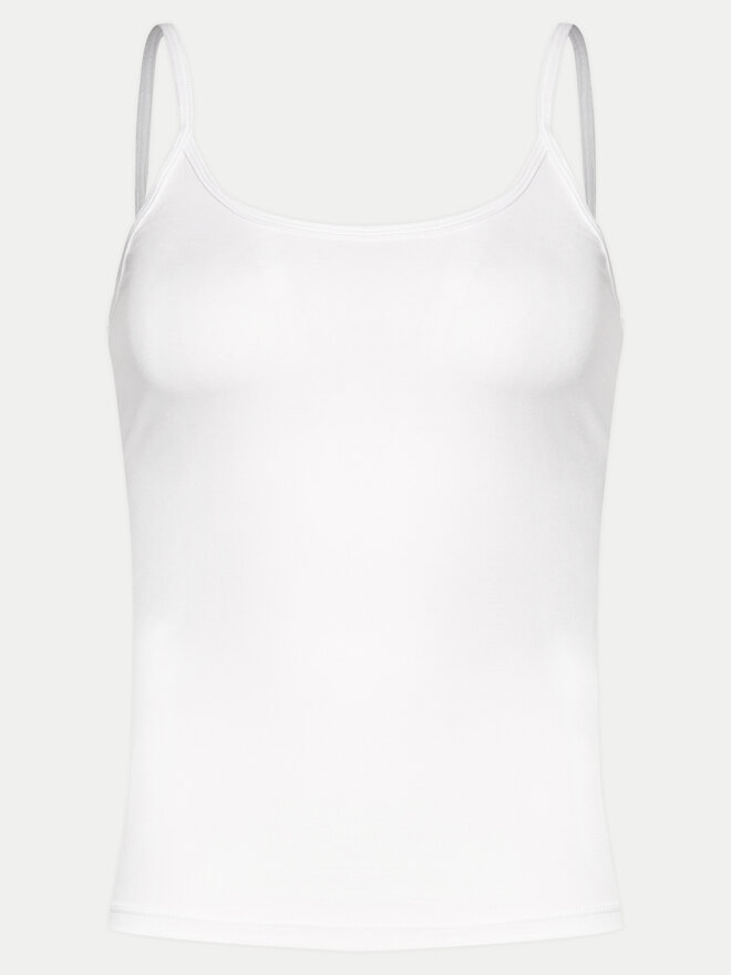 Gina Tricot Gina Tricot Τοπ 22470 Λευκό Slim Fit