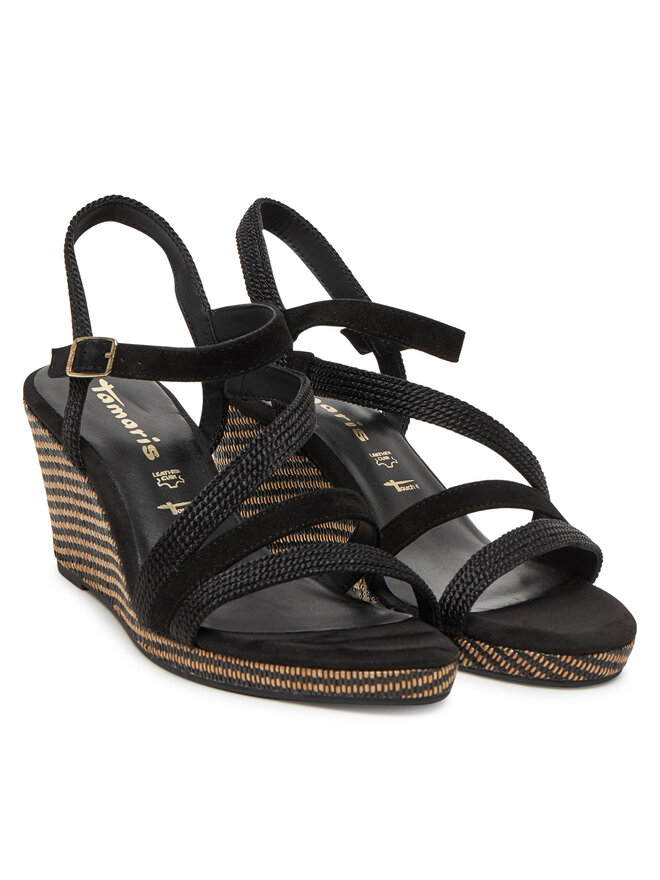 Tamaris Espadrilles Tamaris 1-28323-44 Fekete