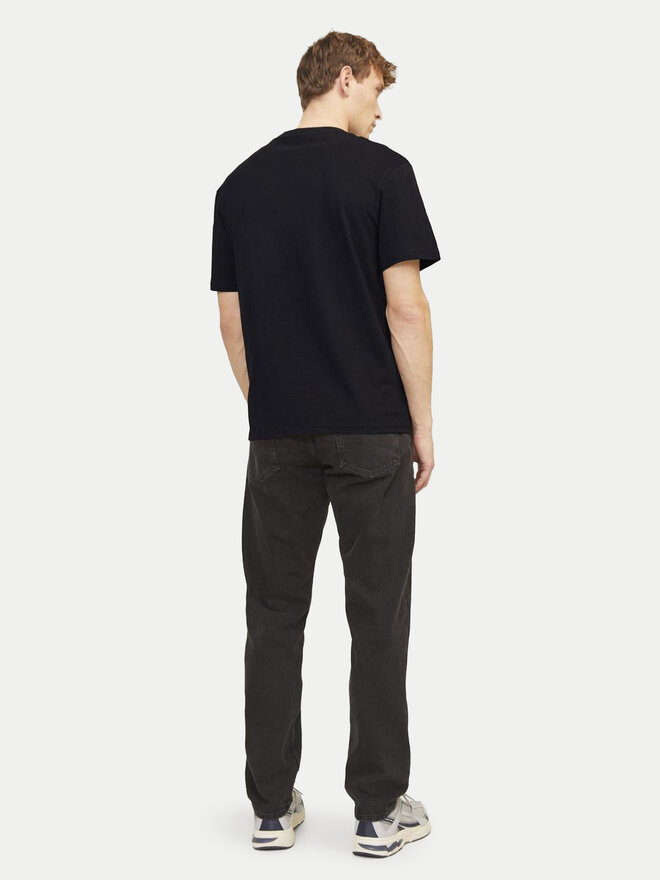 Jack&Jones Jack&Jones Marškinėliai Lafayette 12250436 Juoda Relaxed Fit