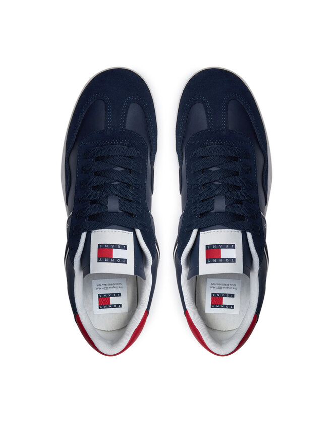 Tommy Jeans Sneakersy Tommy Jeans The Greenwich Retro EM0EM01462 Tmavomodrá
